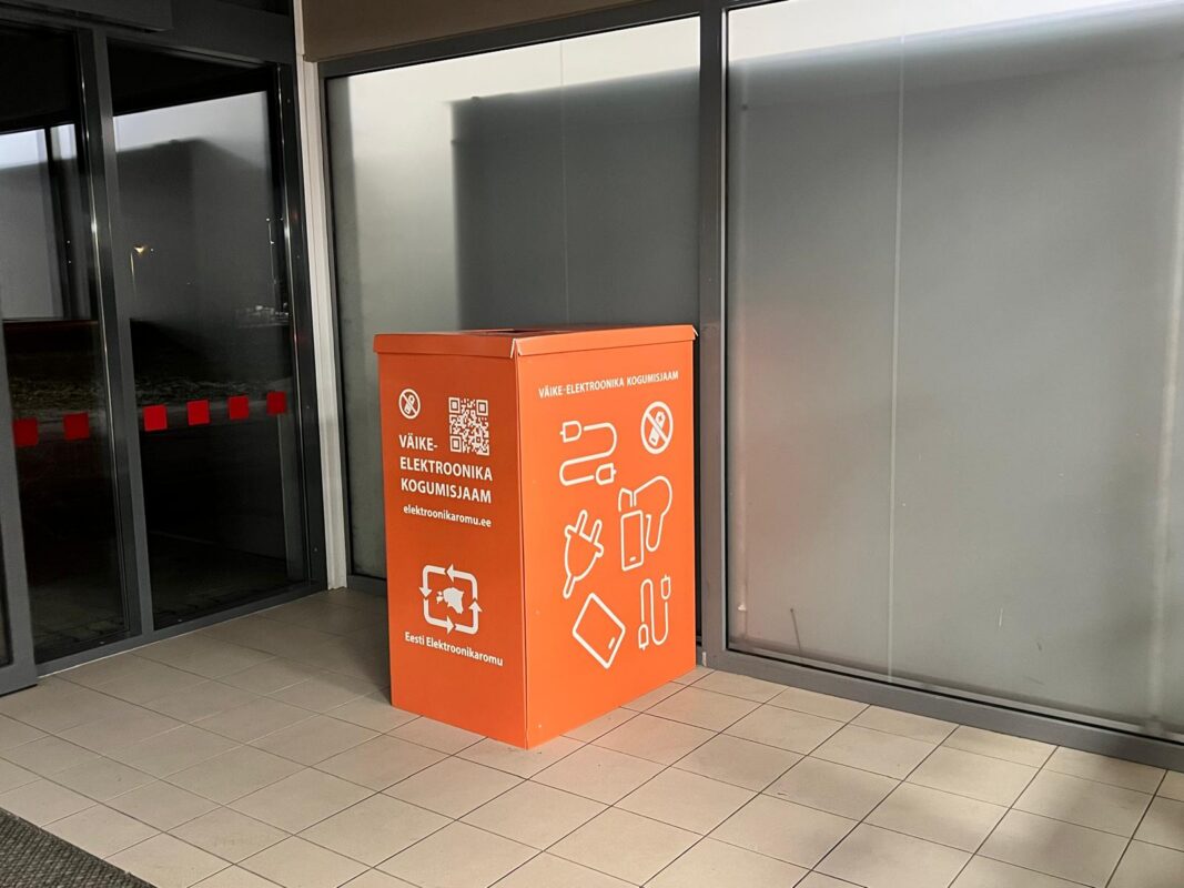 Paigutasime Selveritesse üle Eesti väikeelektroonika kogumiskastid 8 selver elektroonika kogumispunkt elektroonikaromu