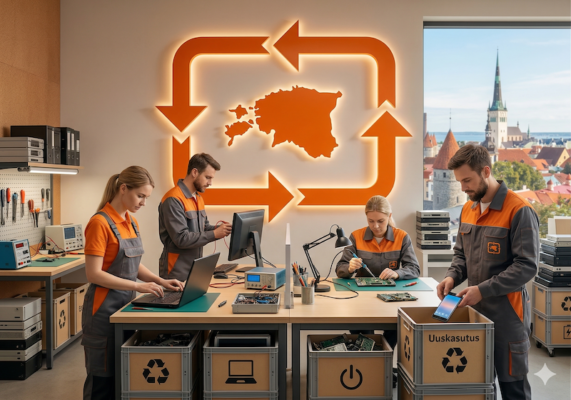 elektriauto aku uuskasutus eesti elektroonikaromu