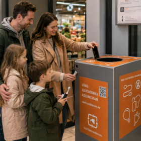 selver väikeelektroonika kogumiskast elektroonikaromu 1