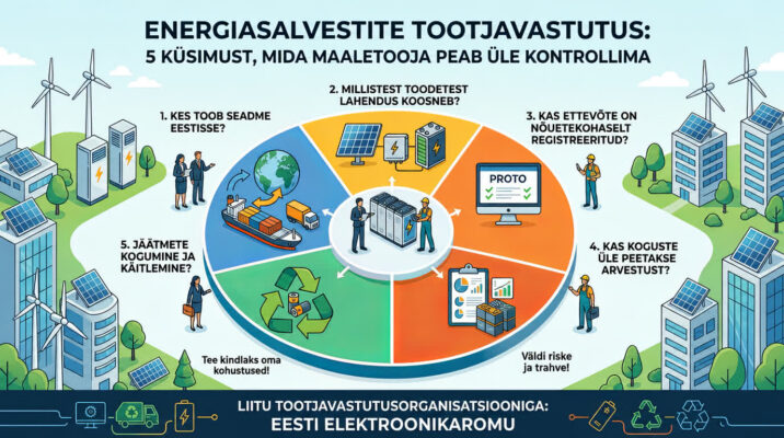 Energiasalvestite tootjavastutus